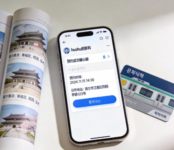 懶人福音!hushu皮膚科預約教程,不用韓國手機號也能約插图2 懶人福音!hushu皮膚科預約教程,不用韓國手機號也能約插图2